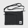 Velodrom Logo Patch Technical Musette - Dark Grey