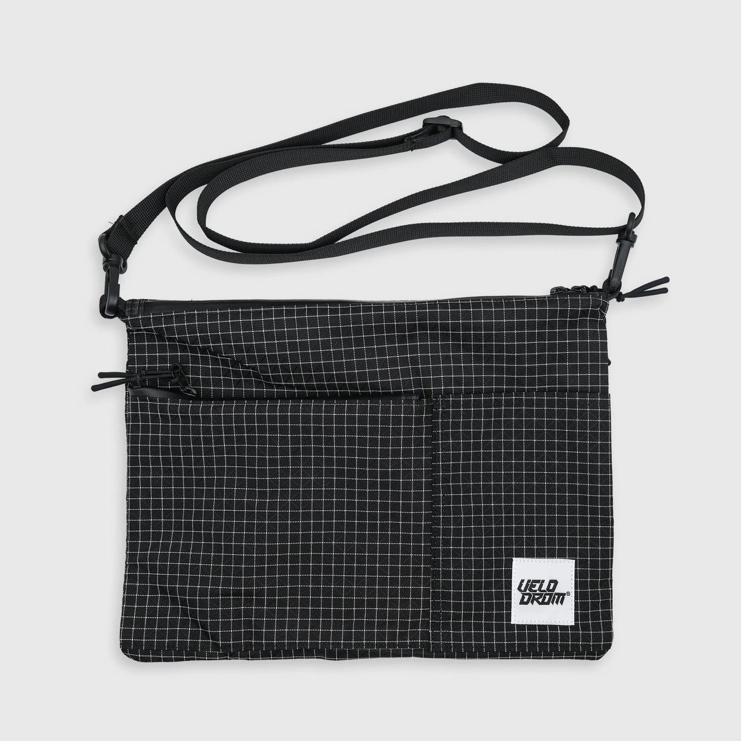 Velodrom Logo Patch Technical Musette - Dark Grey