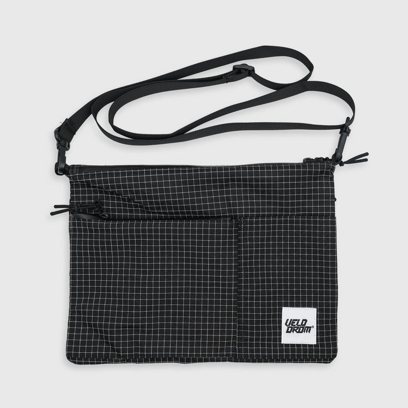Velodrom Logo Patch Technical Musette - Dark Grey