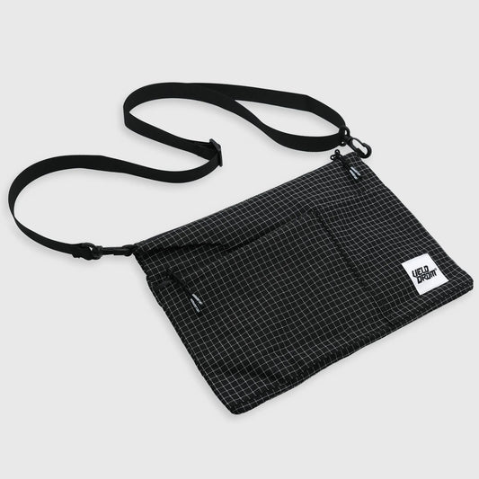 Velodrom Logo Patch Technical Musette - Dark Grey
