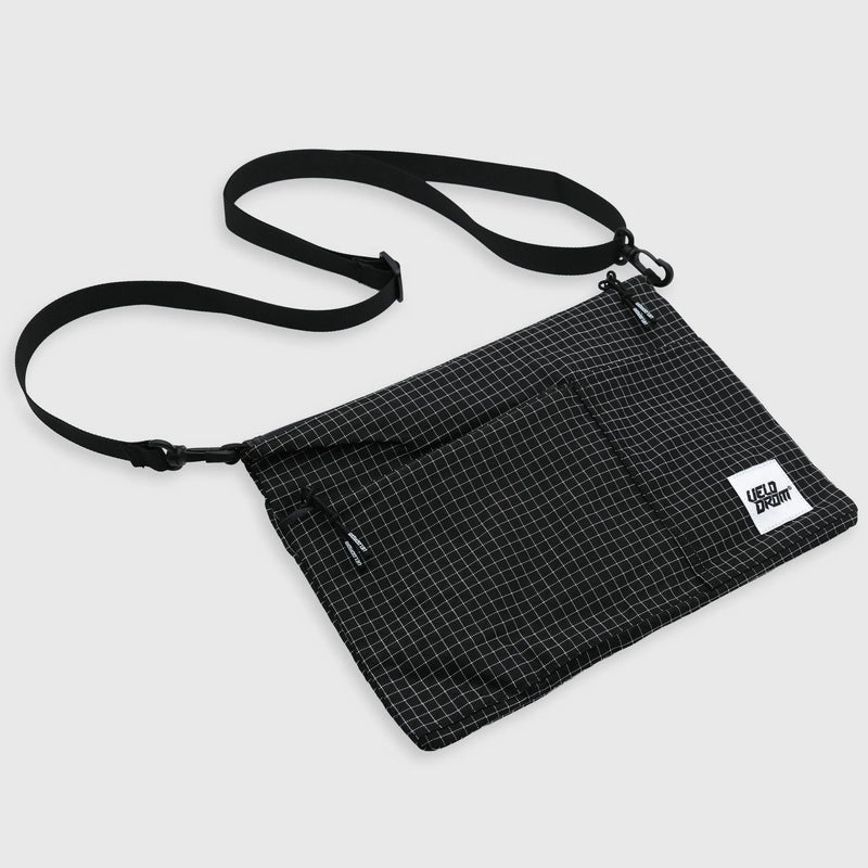 Velodrom Logo Patch Technical Musette - Dark Grey