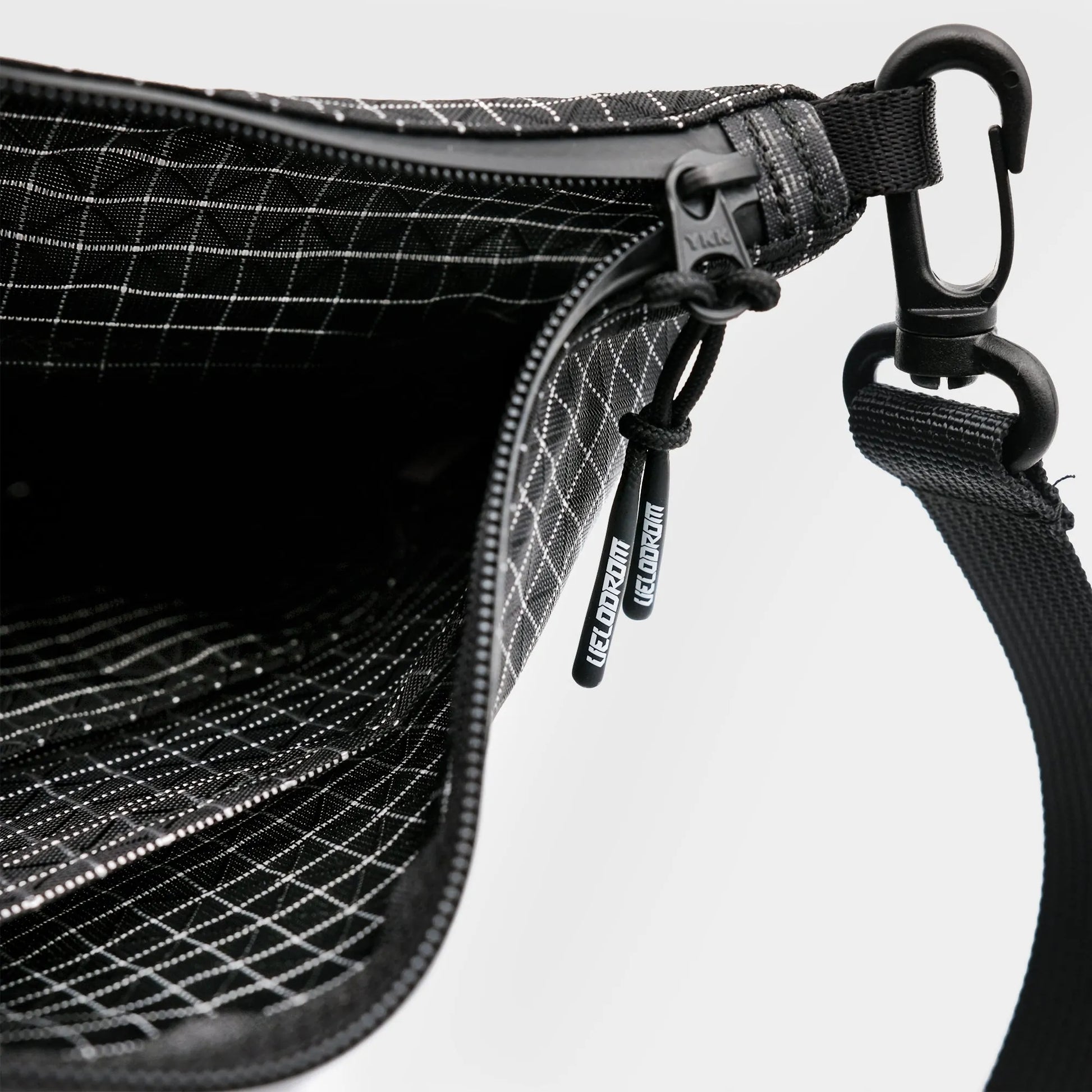 Velodrom Logo Patch Technical Musette - Dark Grey