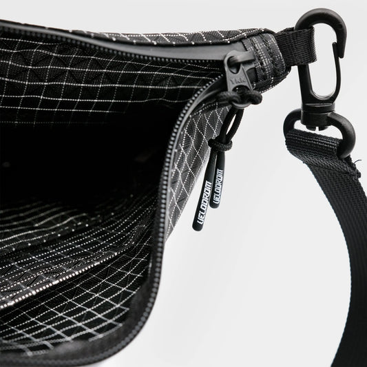 Velodrom Logo Patch Technical Musette - Dark Grey