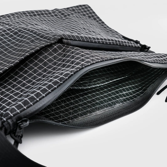 Velodrom Logo Patch Technical Musette - Dark Grey