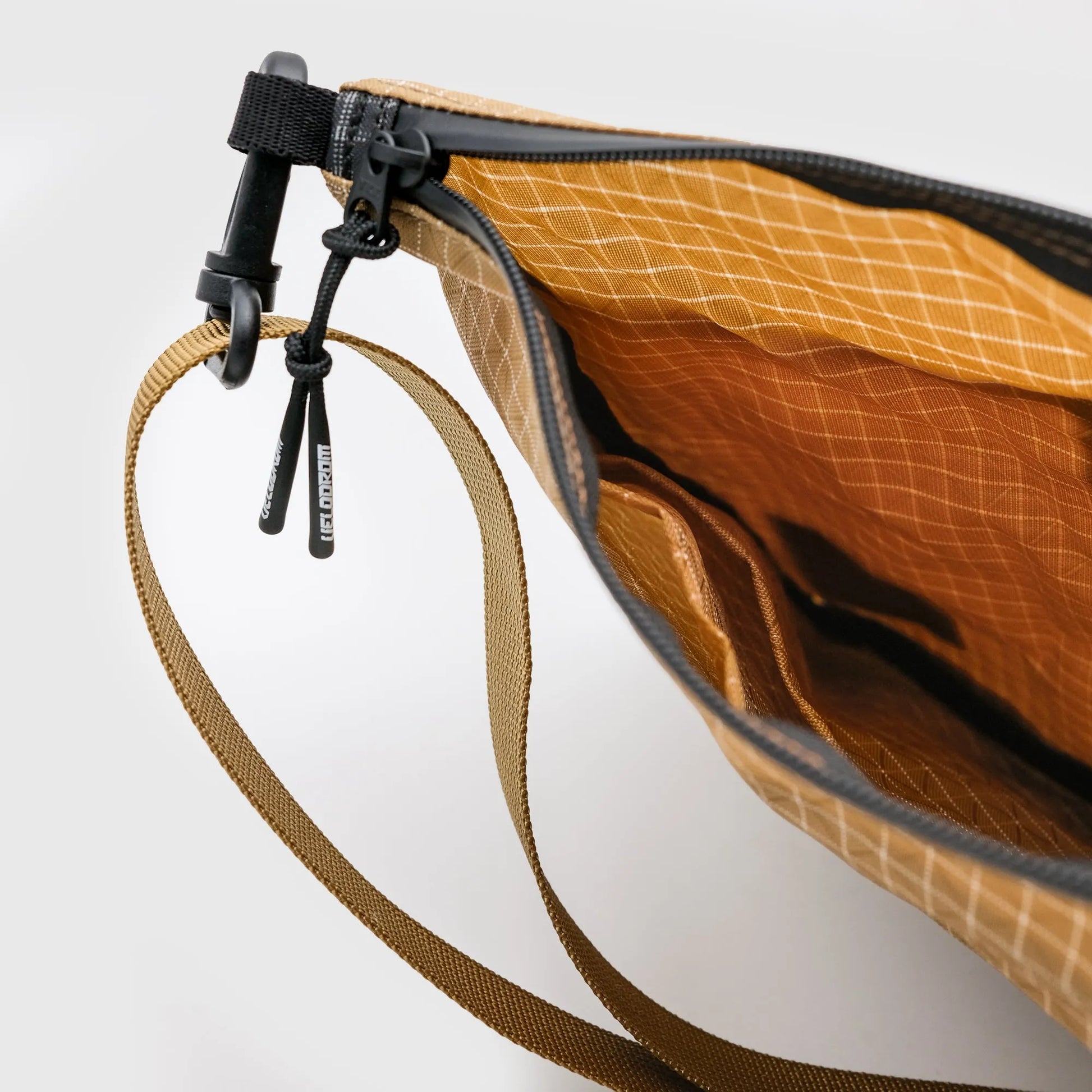 Velodrom Logo Patch Technical Musette - Light Brown