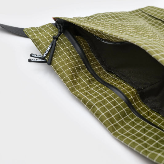 Velodrom Logo Technical Musette MID - Pine Green