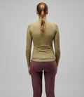 PEDALED WOMEN ELEMENT LONG SLEEVE JERSEY - DRIED HERB W7WJSEL0U