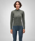 PEDALED Dona ODYSSEY Maillot màniga llarga - CHARCOAL GRAY
