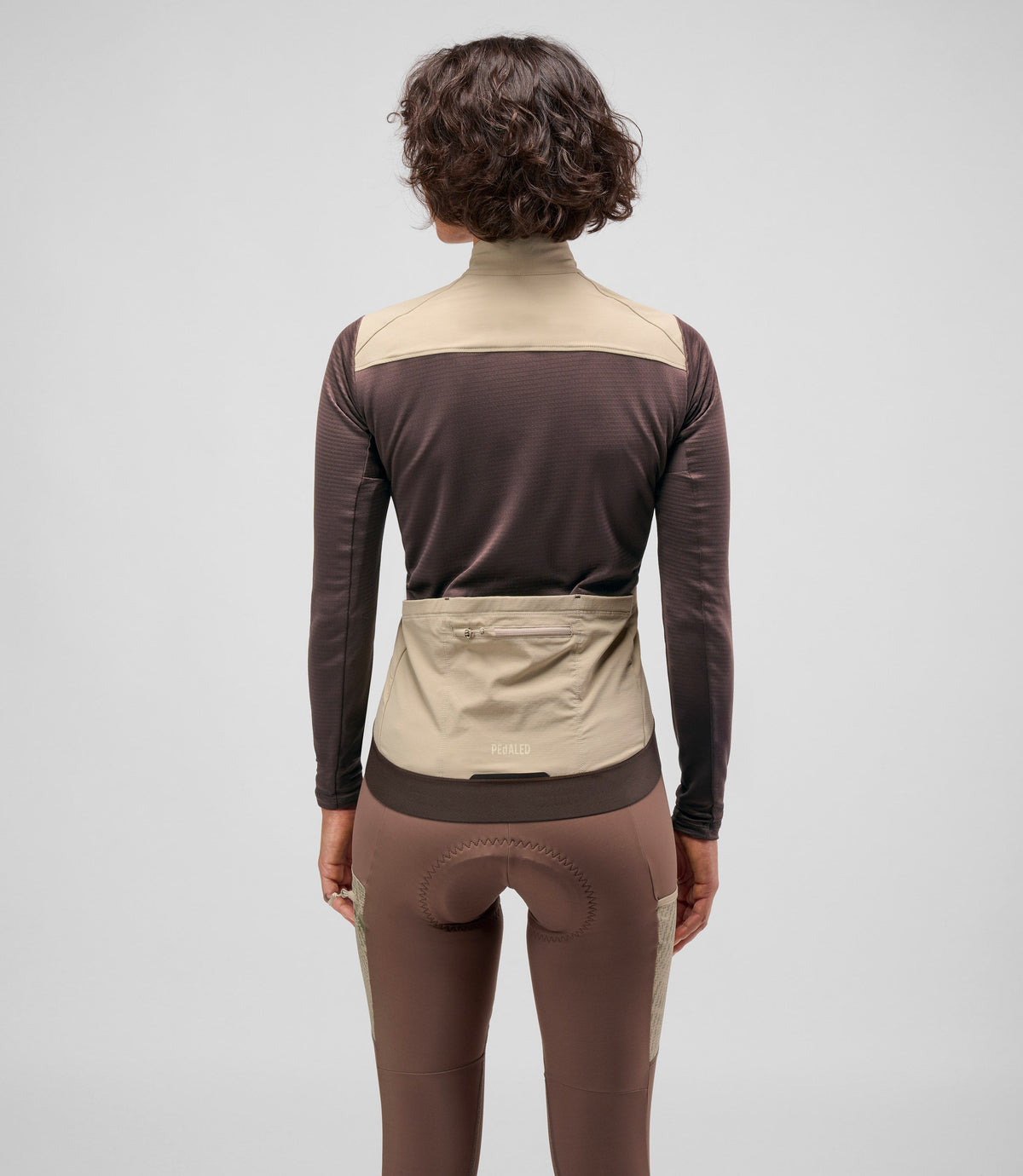 PEDALED Damen ODYSSEY WINDBLOCK MERINO Trikot - RAISIN PURPLE