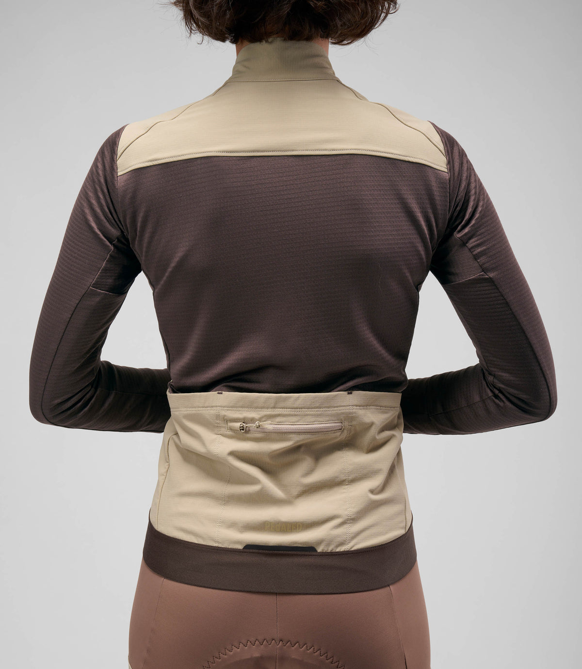 PEDALED Damen ODYSSEY WINDBLOCK MERINO Trikot - RAISIN PURPLE