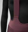 PEDALED Dona ELEMENT Culotte llarg amb tirants - RAISIN PURPLE
