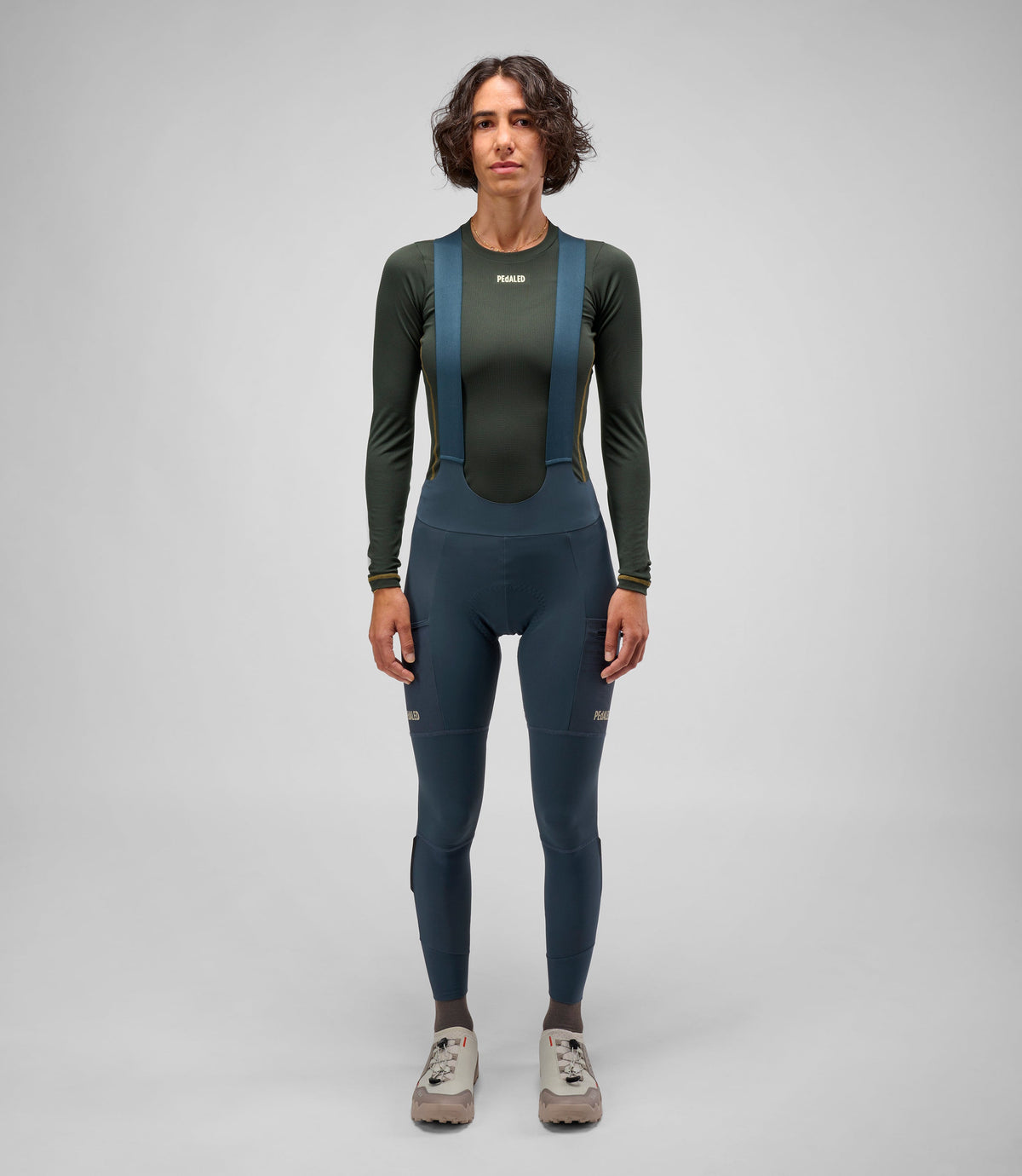PEDALED WOMEN ODYSSEY DÁMSKÉ KALHOTY S LACLEM - NAVY