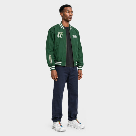 VELODROM S6 Collection Retro Kurtka Bomber - Pine Green