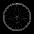 ZIPP 353 NSW Tubeless Disc Brake AXS Sensor Wheel - Negre