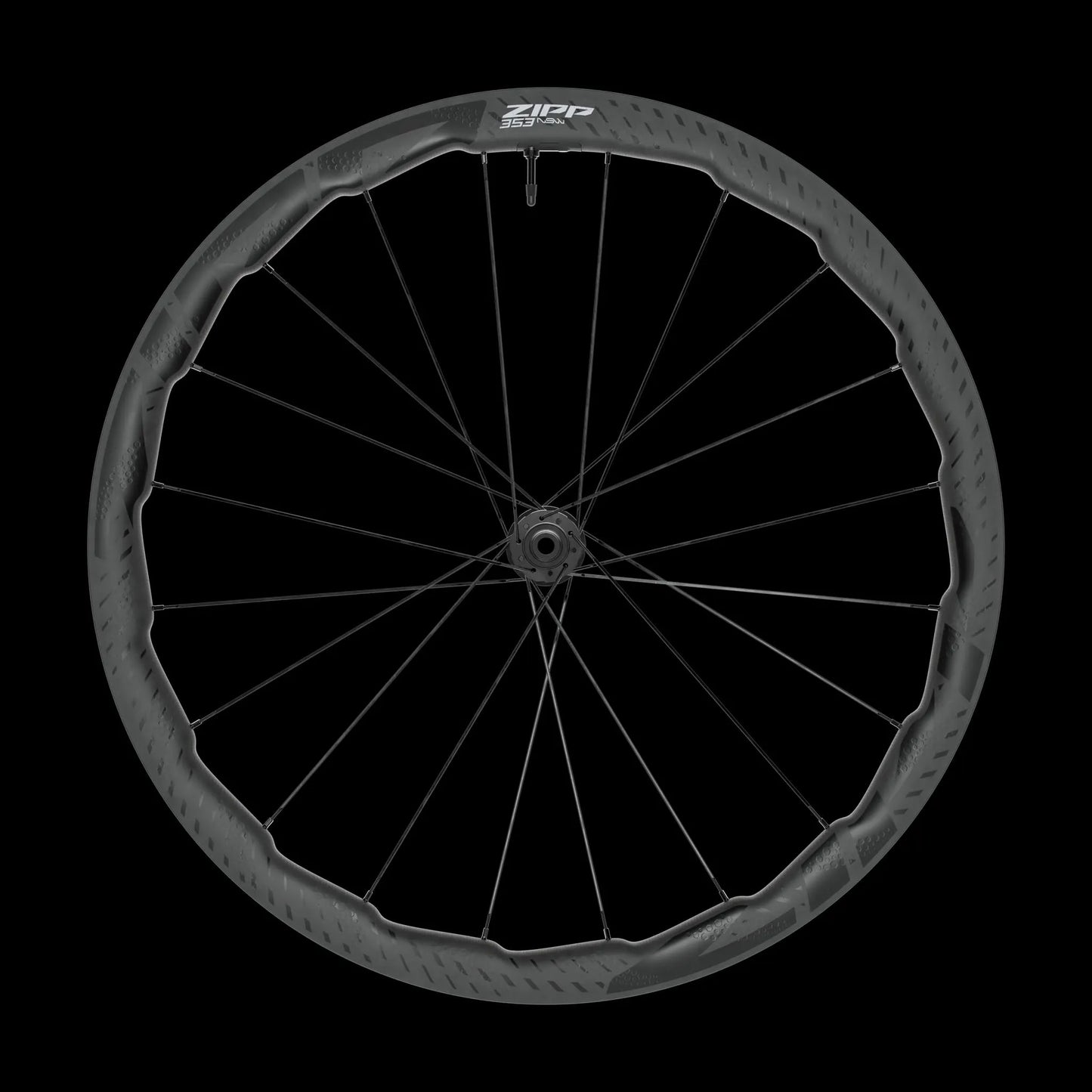 ZIPP 353 NSW Tubeless Disc Brake AXS Sensor Wheel - Negre