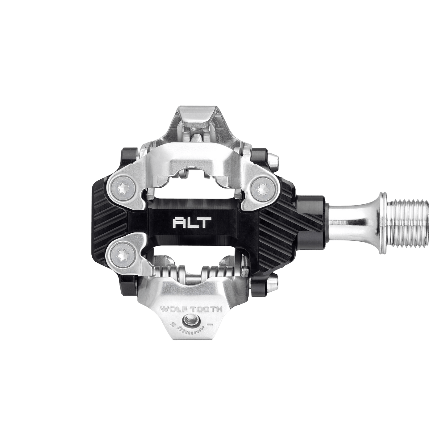 WOLF TOOTH Alt XC Clipless Pedals - Silver/Black