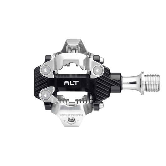 WOLF TOOTH Alt XC Clipless Pedals - Silver/Black