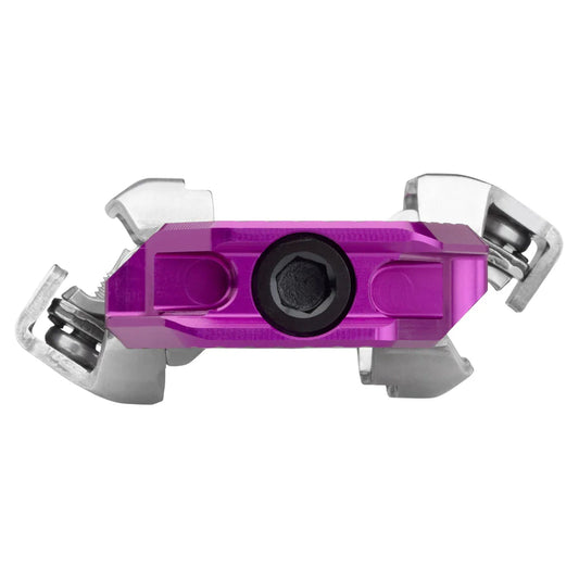 WOLF TOOTH CTRL Trail Clipless Pedals - UV Purple