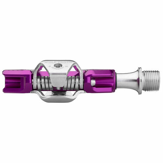 WOLF TOOTH CTRL Trail Clipless Pedals - UV Purple