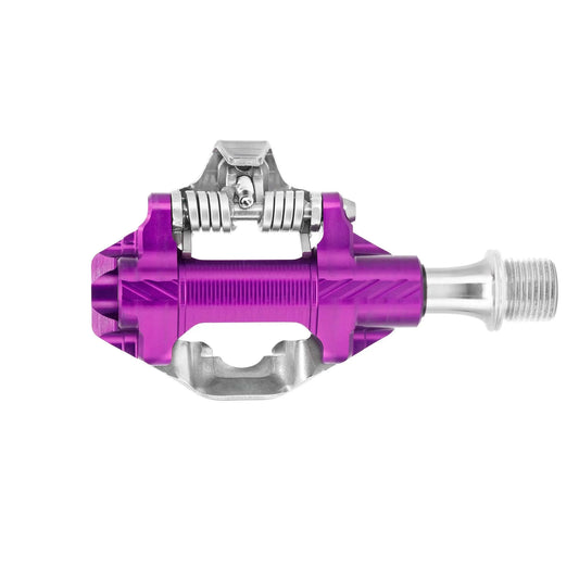 WOLF TOOTH Del Gravel Race Clipless Pedals - Uv Purple