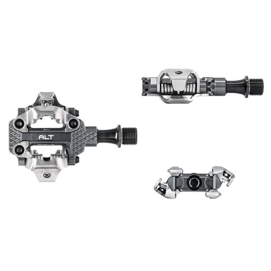 WOLF TOOTH MK0 Alt XC Clipless Pedals - Shadow Grey