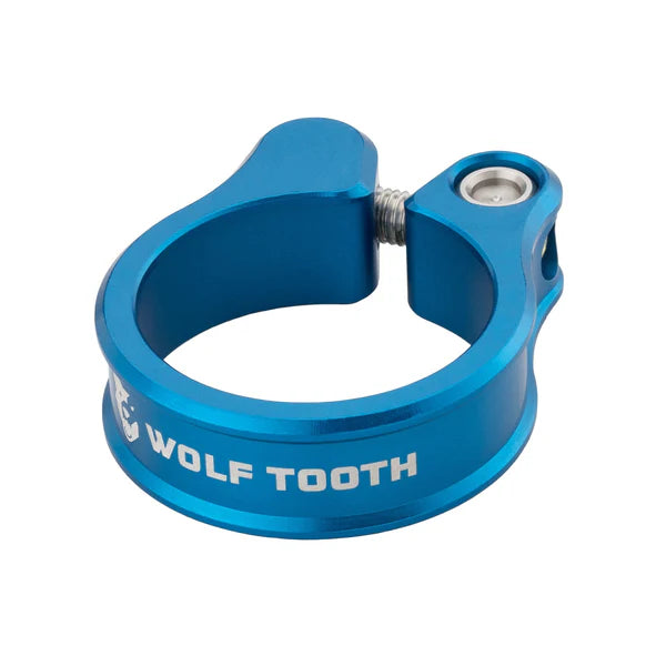 WOLF TOOTH Seatpost Clamp 34 9mm - Blue