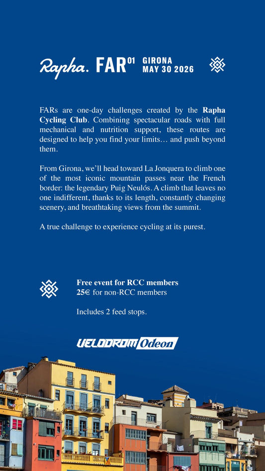 RAPHA FAR 30th May 2026 - Social Ride