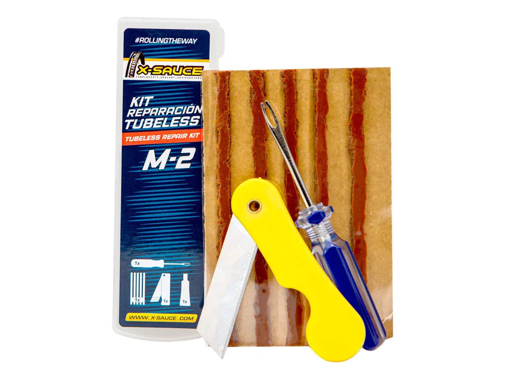 XSAUCE M-2 SMALL TUBELESS Kit de reparación