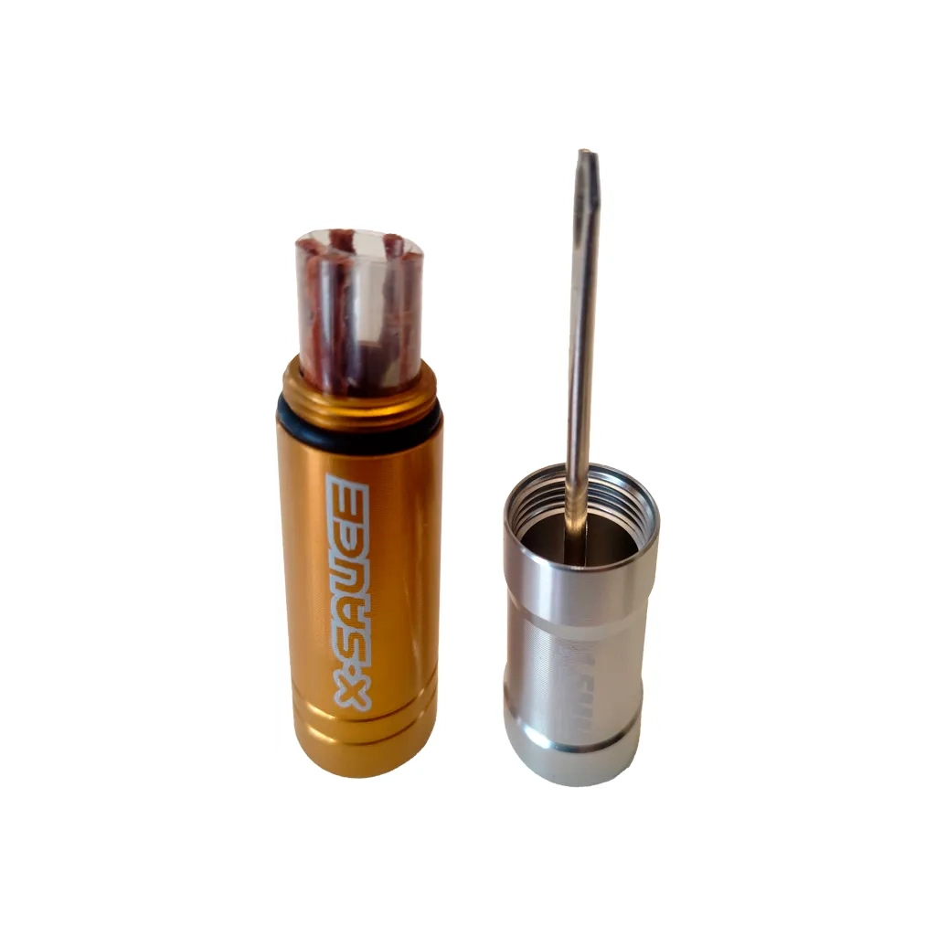 XSAUCE 1,5 MM PLUGS - SILVER GOLD