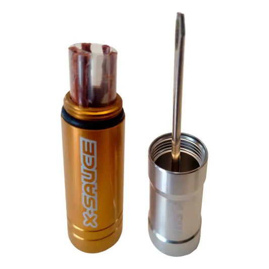 XSAUCE 1,5 MM PLUGS - SILVER GOLD