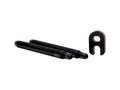 XSAUCE Presta Valve Aluminium Extender With Outer Thread 65 mm - Black