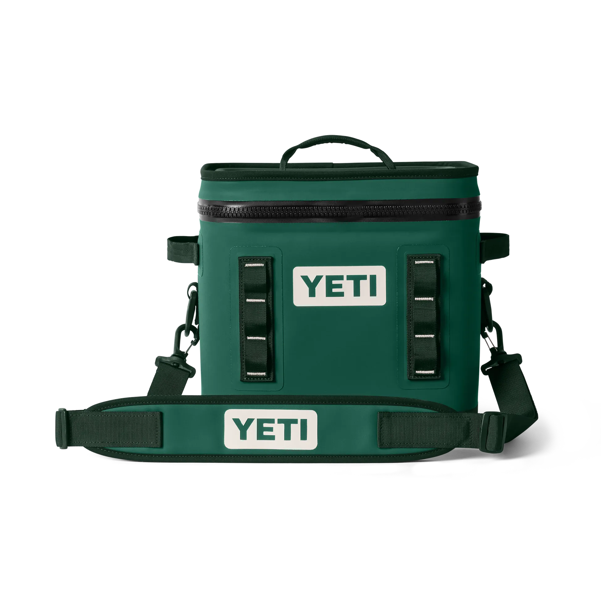 YETI Hopper Flip 12 Soft Cooler- Black Forest Green