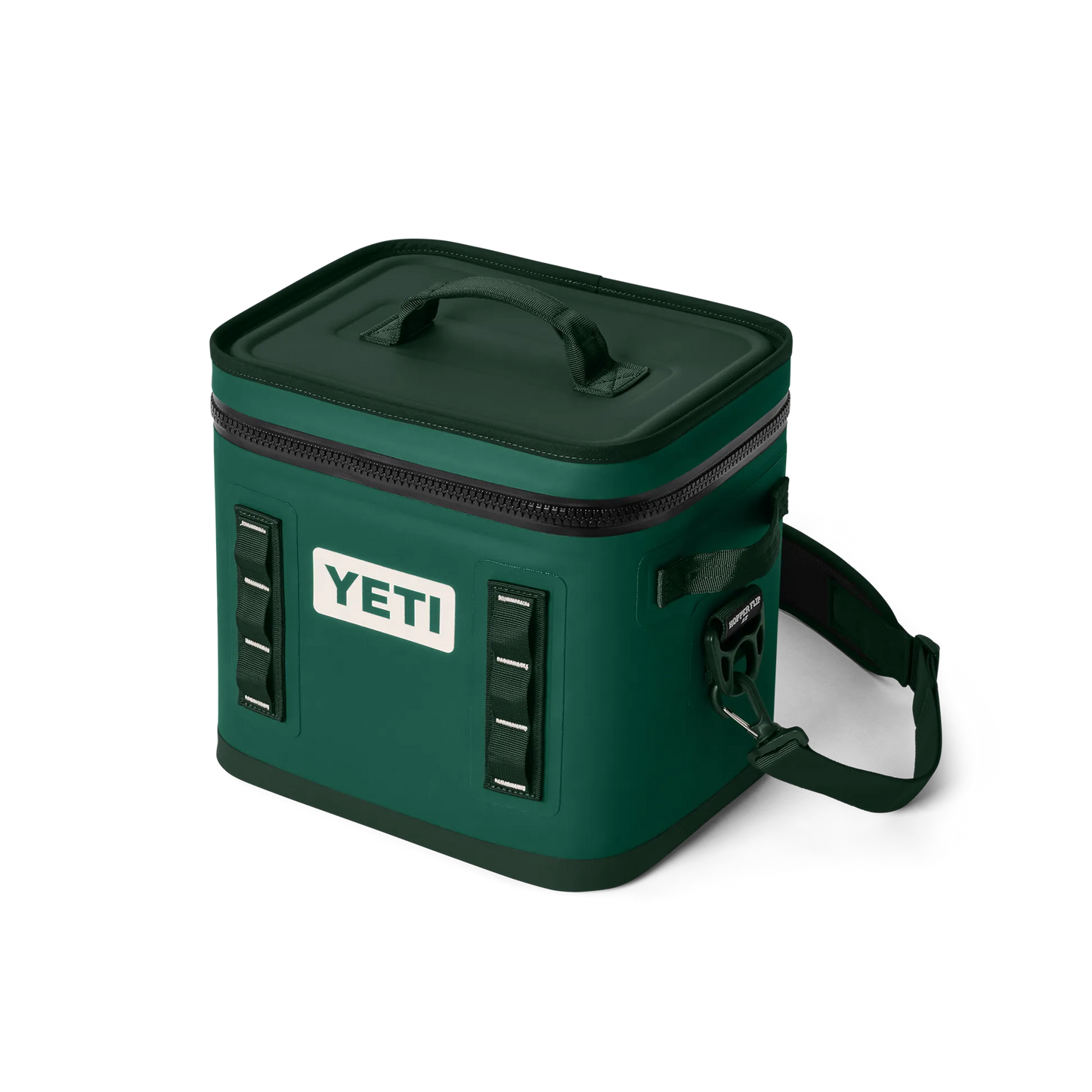 YETI Hopper Flip 12 Soft Cooler- Black Forest Green