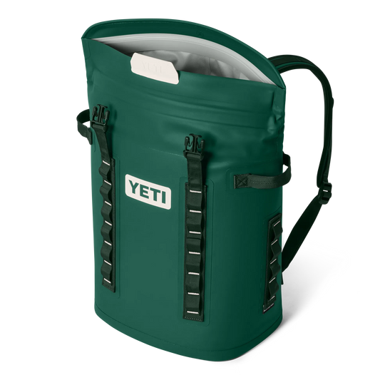 YETI Hopper M20 Backpack Cooler - Black ForestGreen