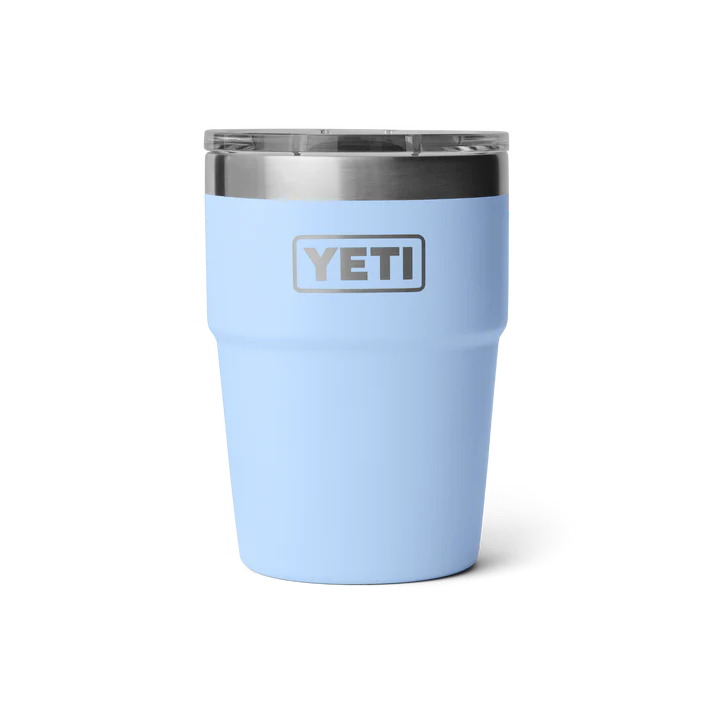 YETI Rambler 16 OZ 473ml Tumbler Stackable Cup - Big Sky Blue