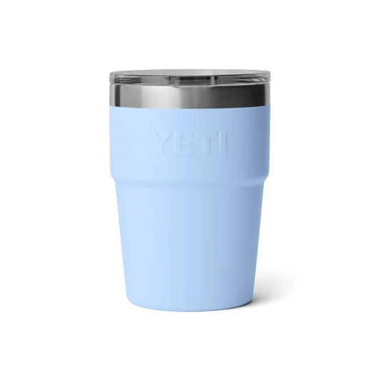 YETI Rambler 16 OZ 473ml Tumbler Stackable Cup - Big Sky Blue