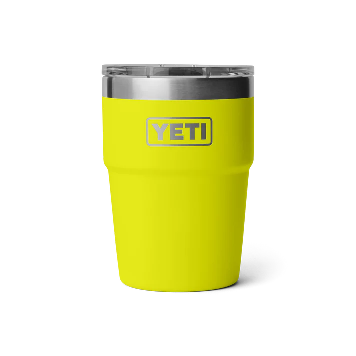 YETI Rambler 16 OZ 473ml Tumbler Stackable Cup - Firefly Yellow