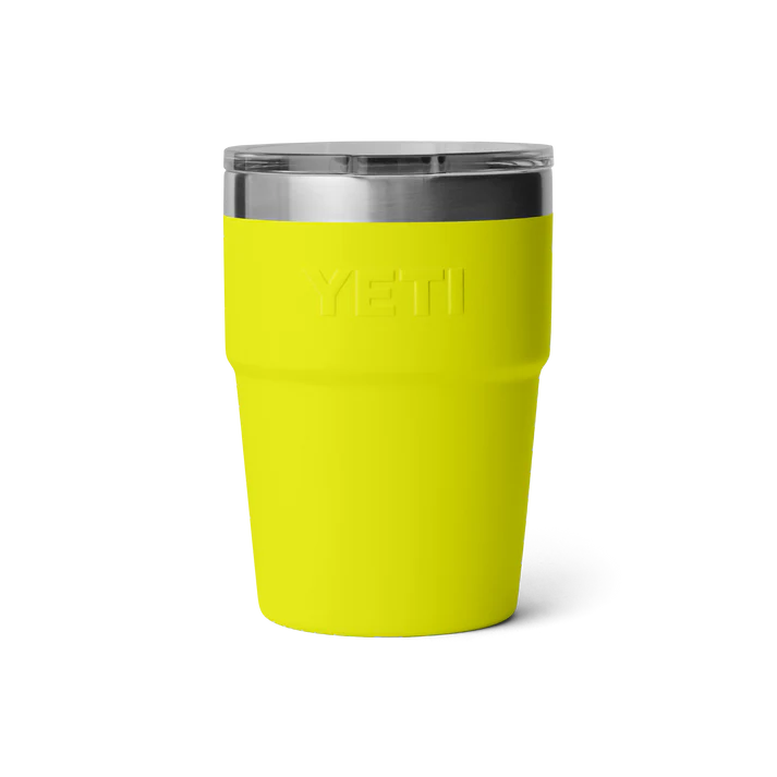 YETI Rambler 16 OZ 473ml Tumbler Stackable Cup - Firefly Yellow YETI Rambler 16 OZ 473ml Tumbler Stackable Cup - Firefly Yellow