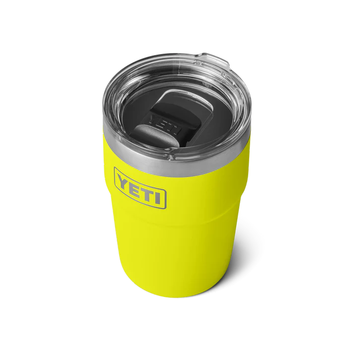 YETI Rambler 16 OZ 473ml Tumbler Stackable Cup - Firefly Yellow