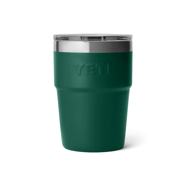 YETI Rambler 16 oz 473 ml Stackable Cup With MagSlider™ Lid - Black Forest Green