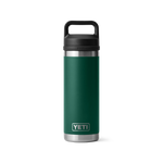 YETI Rambler 18 OZ 532 ML Bottle With Chug Cap - Black Forest Green