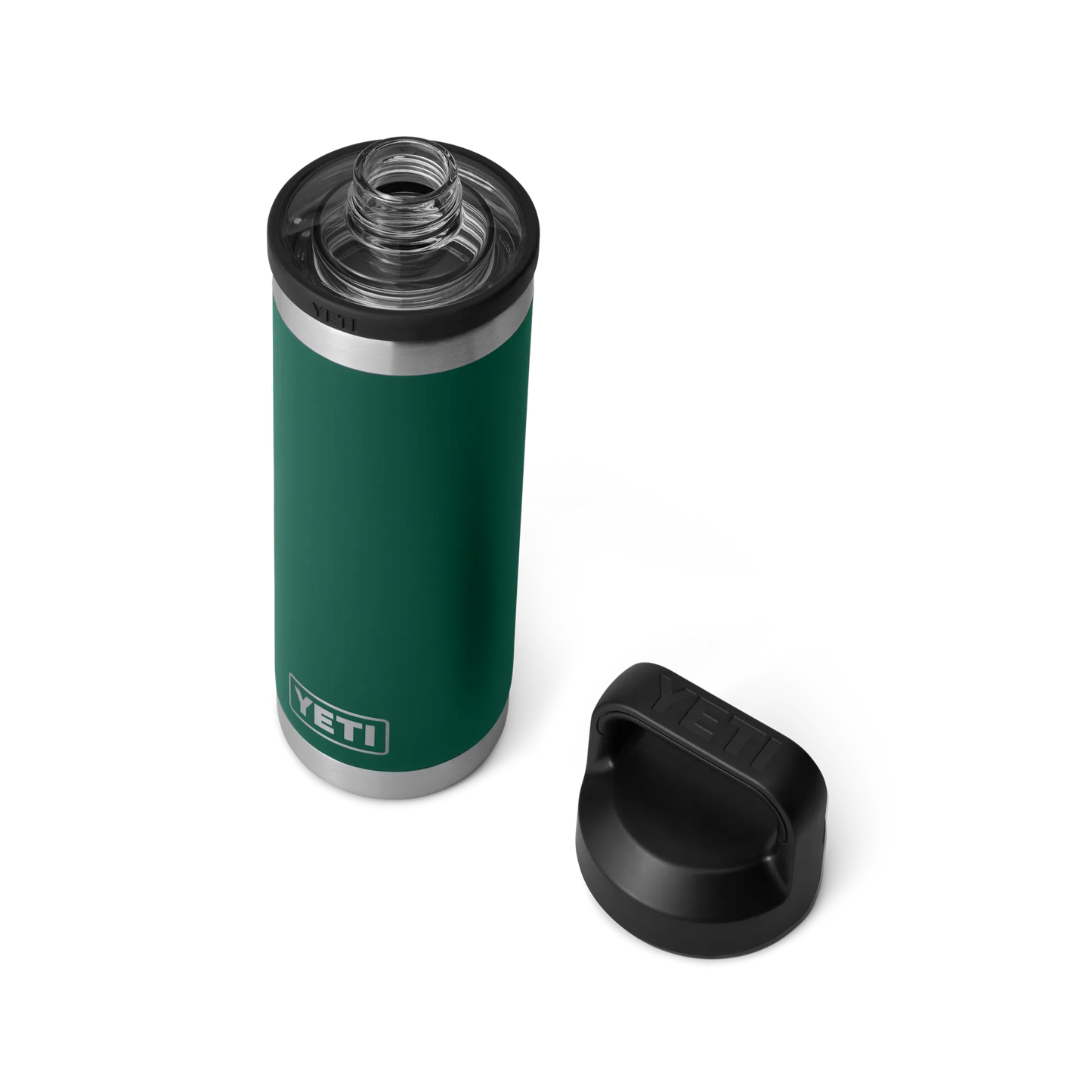 YETI Rambler 18 OZ 532 ML Bottle With Chug Cap - Black Forest Green