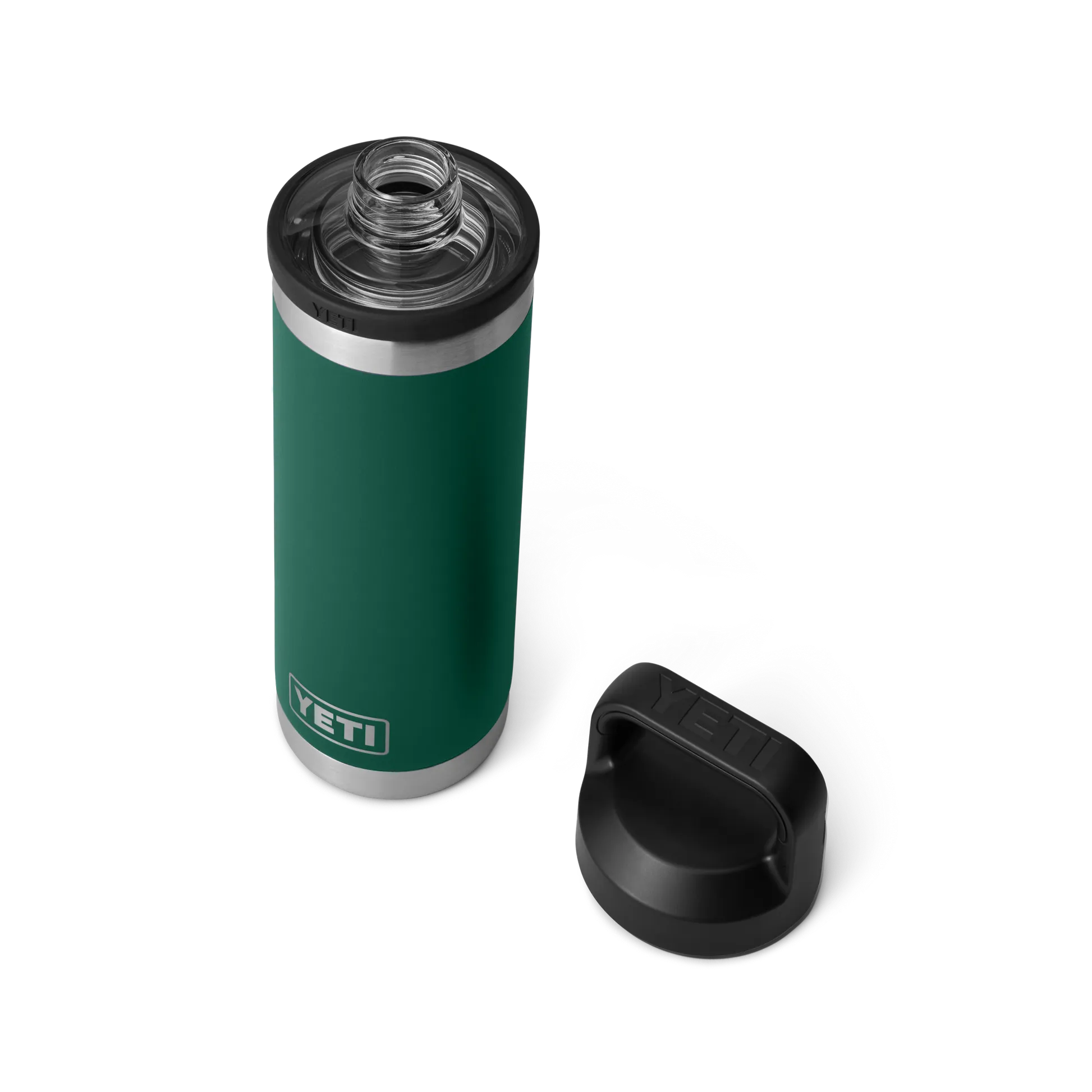 YETI Rambler 18 OZ 532 ML Bottle With Chug Cap - Black Forest Green