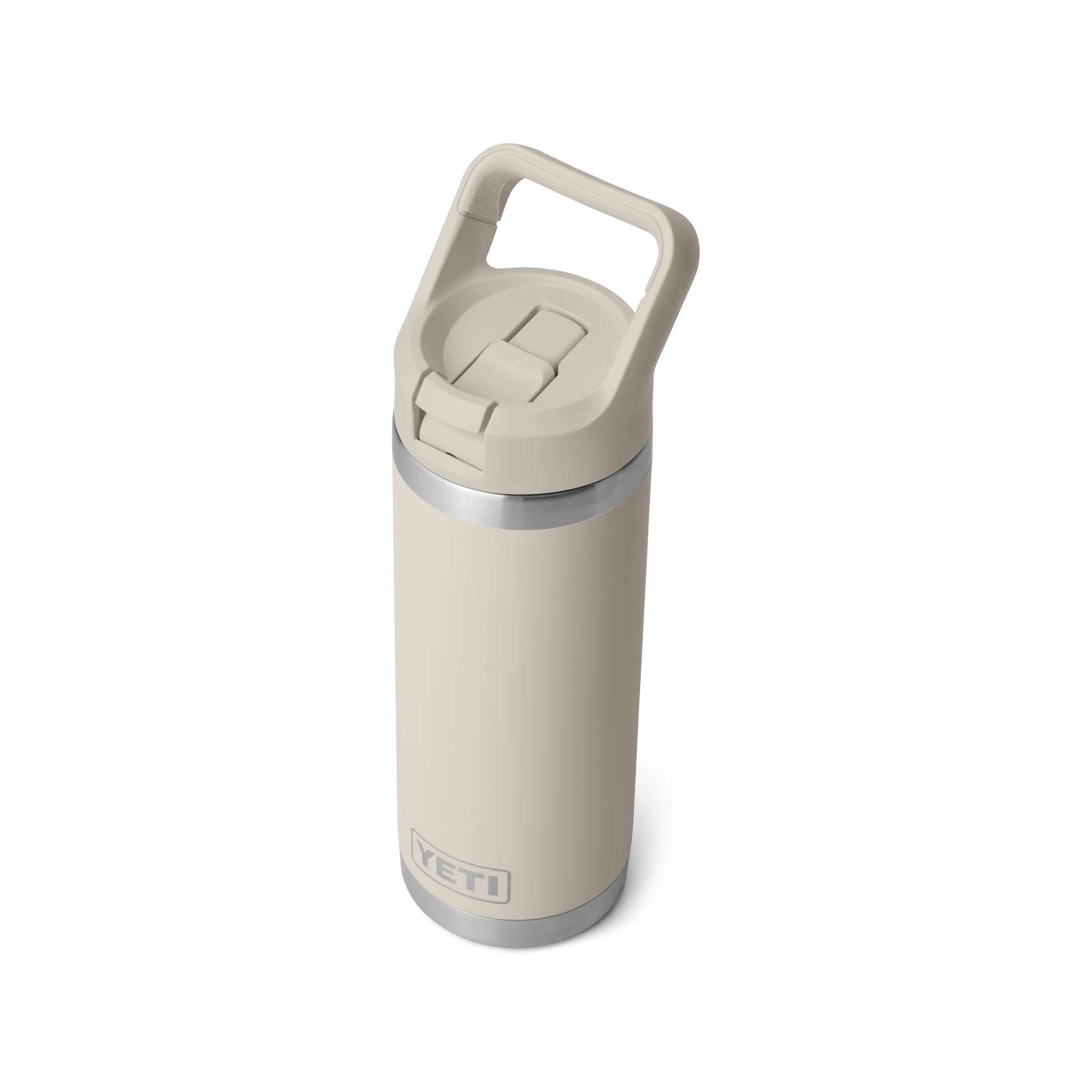 YETI Rambler 18 OZ 532 ml Bottle With Colour Matched Straw Cap - Cape Taupe