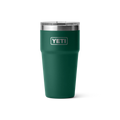 YETI Rambler 20 OZ 591 ML Rambler Stackable Cup- Black Forest Green