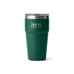 YETI Rambler 20 OZ 591 ML Rambler Stackable Cup- Black Forest Green