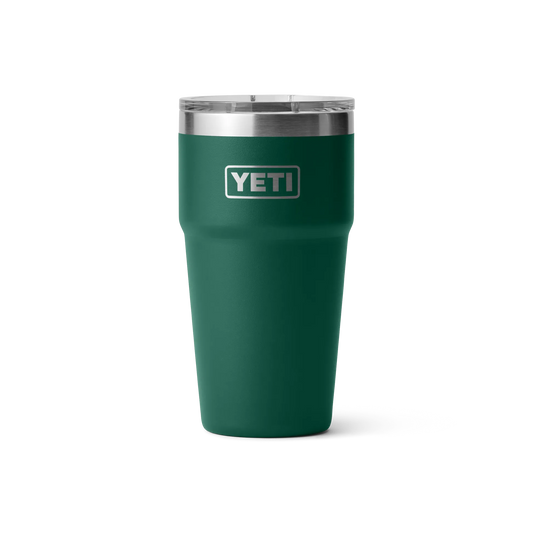 YETI Rambler 20 OZ 591 ML Rambler Stackable Cup- Black Forest Green