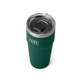 YETI Rambler 20 OZ 591 ML Rambler Stackable Cup- Black Forest Green