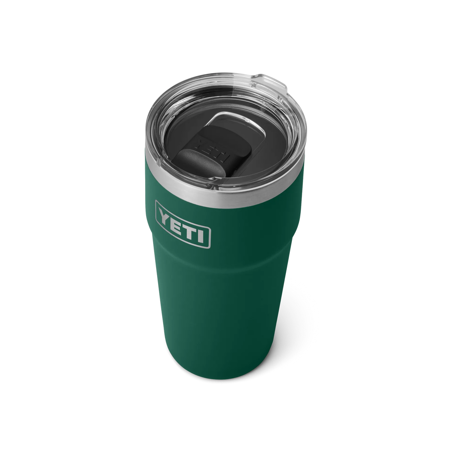 YETI Rambler 20 OZ 591 ML Rambler Stackable Cup- Black Forest Green