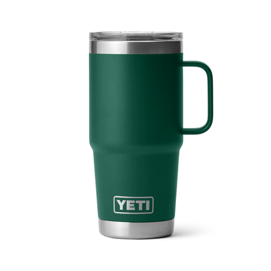 YETI Rambler 20 OZ 591 ml Travel Mug With Stronghold™ Lid - Black Forest Green